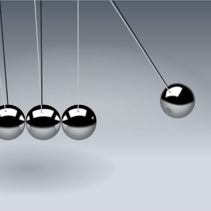 Newton's pendulum - Financial Inertia - Friend or Foe
