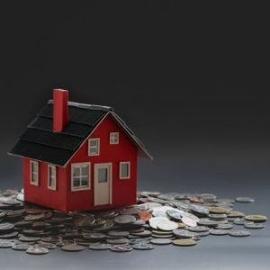 Square one Insurance Review - House sitting on coins