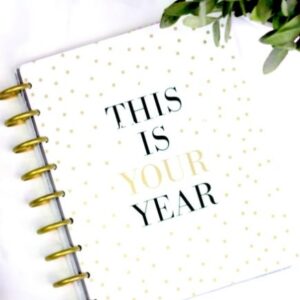 This is your year planner/journal