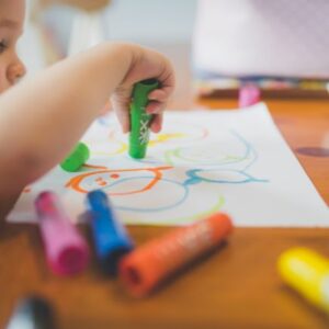 toddler colouring
